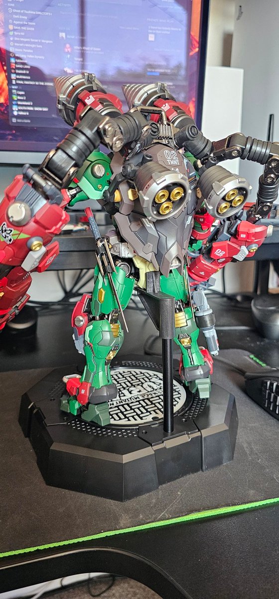 DanteDenton's tweet photo. TMNT02 Has landed! Love #Heatboys stuff so much! Donnie pre ordered also #mecha #tmnt #ninjaturtles https://t.co/zNDm91v14t