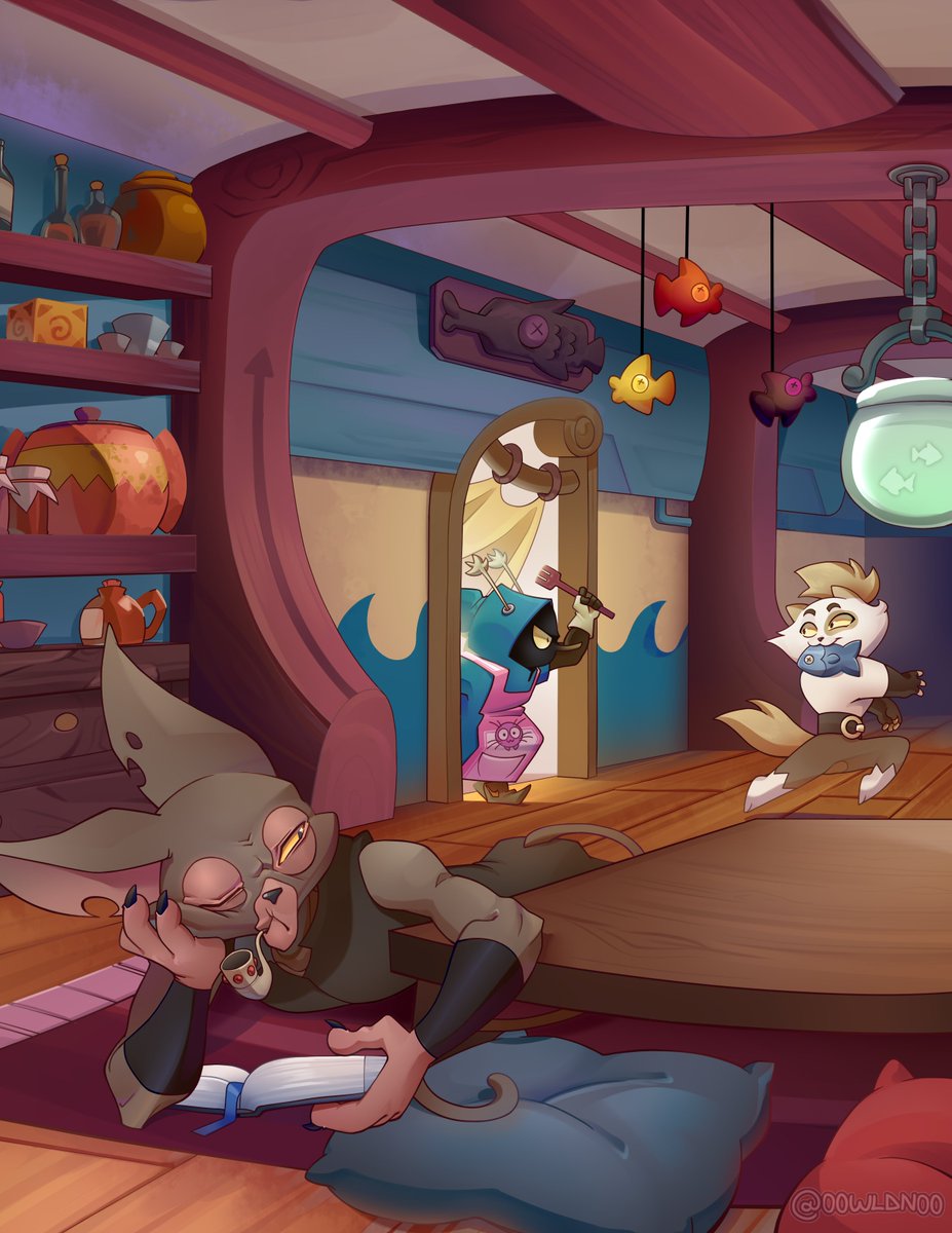 My piece for the Dofus to Tofus Wakfu fanzine!! <a href="/Dofus2Tofus/">Dofus to Tofus-Complete!</a> 🐤