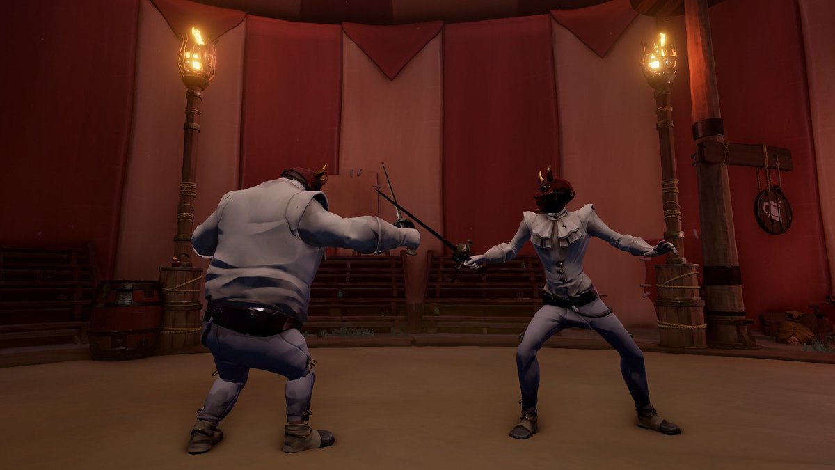 #SoTShot <a href="/SeaOfThieves/">Sea of Thieves</a> Summer Sports entry

Fencing