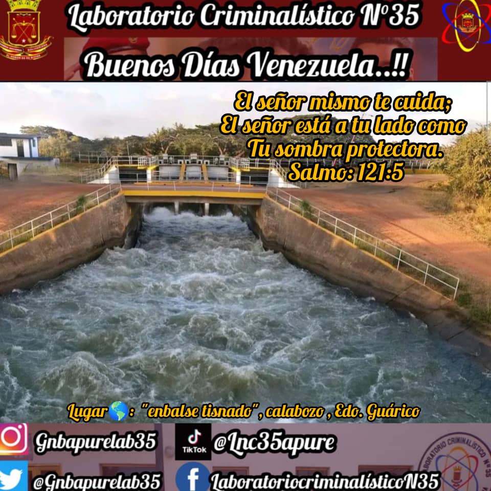 #31Julio Buenos días Venezuela felíz y bendecido Miércoles para todos.
<a href="/slcct_gnb/">🇻🇪𝙎𝙞𝙨𝙩𝙚𝙢𝙖 𝙙𝙚 𝙇𝙖𝙗𝙤𝙧𝙖𝙩𝙤𝙧𝙞𝙤𝙨🧪</a> 
<a href="/GnbGaranteDePaz/">Guardia Nacional Bolivariana</a>
<a href="/ElioEstrada18/">MG. Elio Estrada Paredes</a>