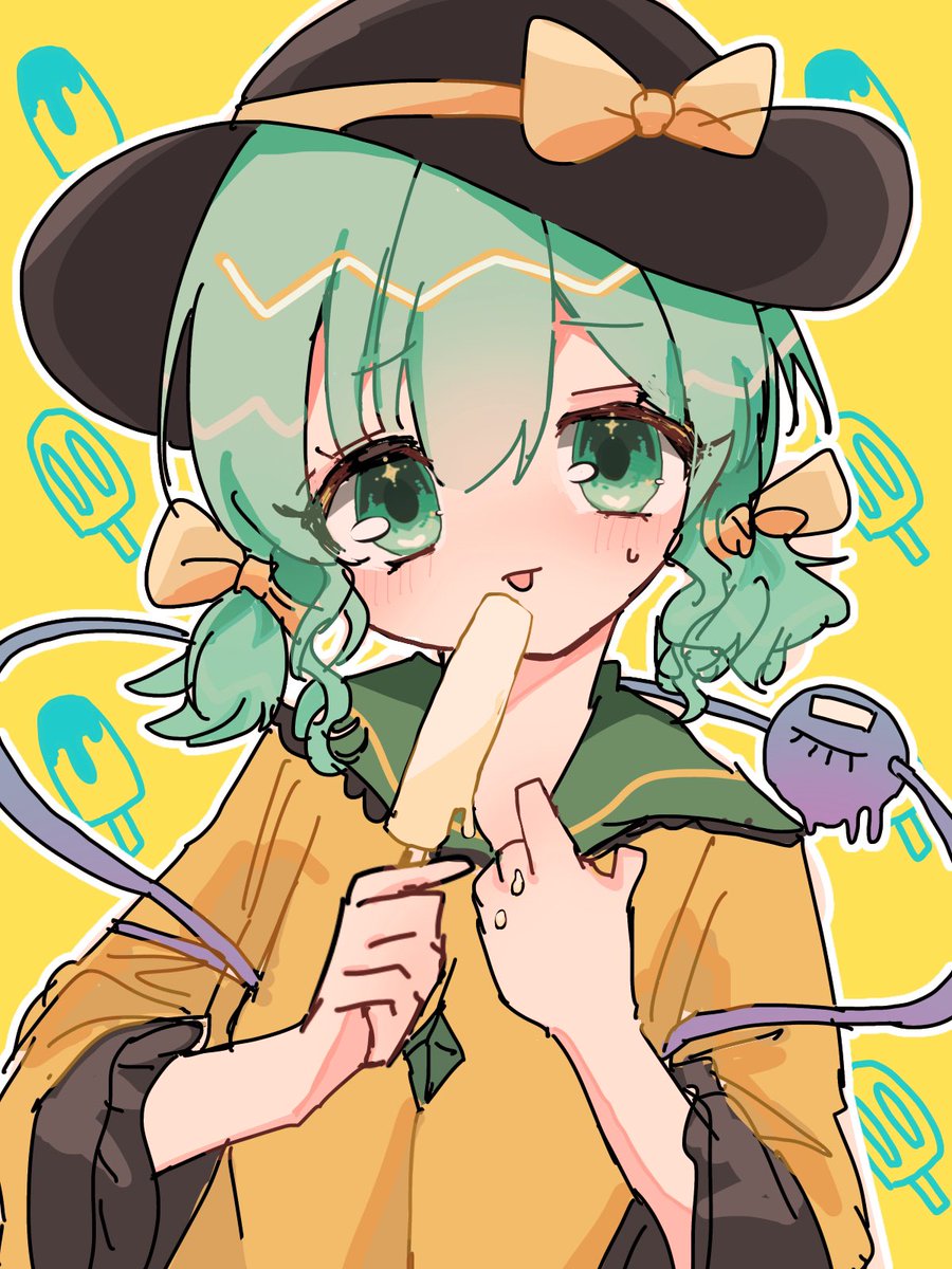 #古明地こいし
 「あちゅい🍨」