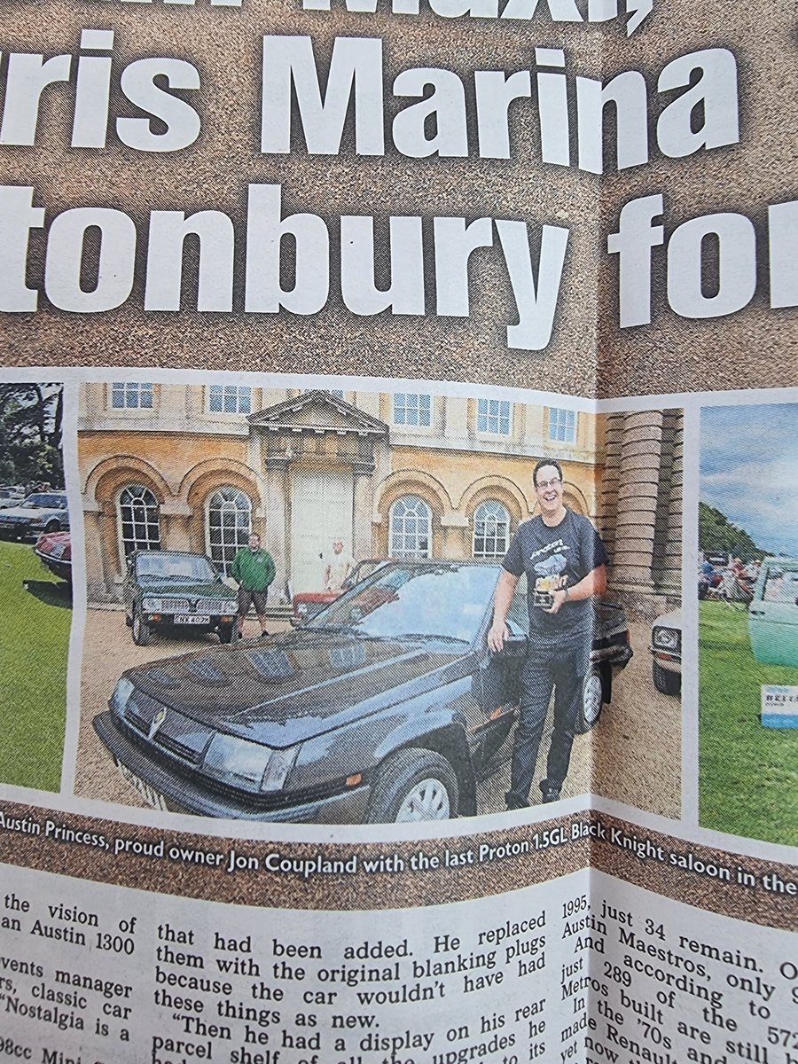 unders_'s tweet photo. @joncoupland Nice little section in today's Sun on your car mate https://t.co/Fj8svgOJNk