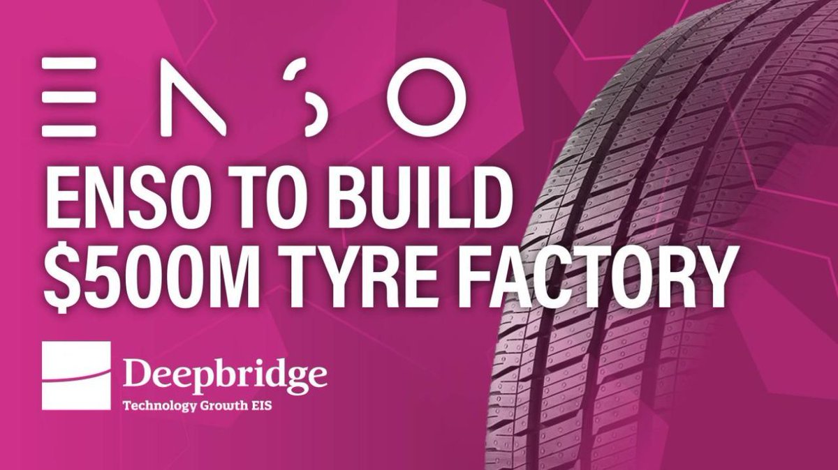 🌟 Big News! 🌟

ENSO is building America’s first carbon-neutral tyre factory with a $500M investment! 🚗🌱

Read more:
ow.ly/lgsc50SvLgz