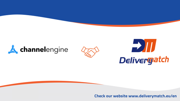 𝐃𝐞𝐥𝐢𝐯𝐞𝐫𝐲𝐌𝐚𝐭𝐜𝐡 𝐜𝐨𝐧𝐧𝐞𝐜𝐭𝐬 𝐰𝐢𝐭𝐡 𝐂𝐡𝐚𝐧𝐧𝐞𝐥 𝐄𝐧𝐠𝐢𝐧𝐞
DeliveryMatch recently connected with the powerful marketplace integrator, Channel Engine!