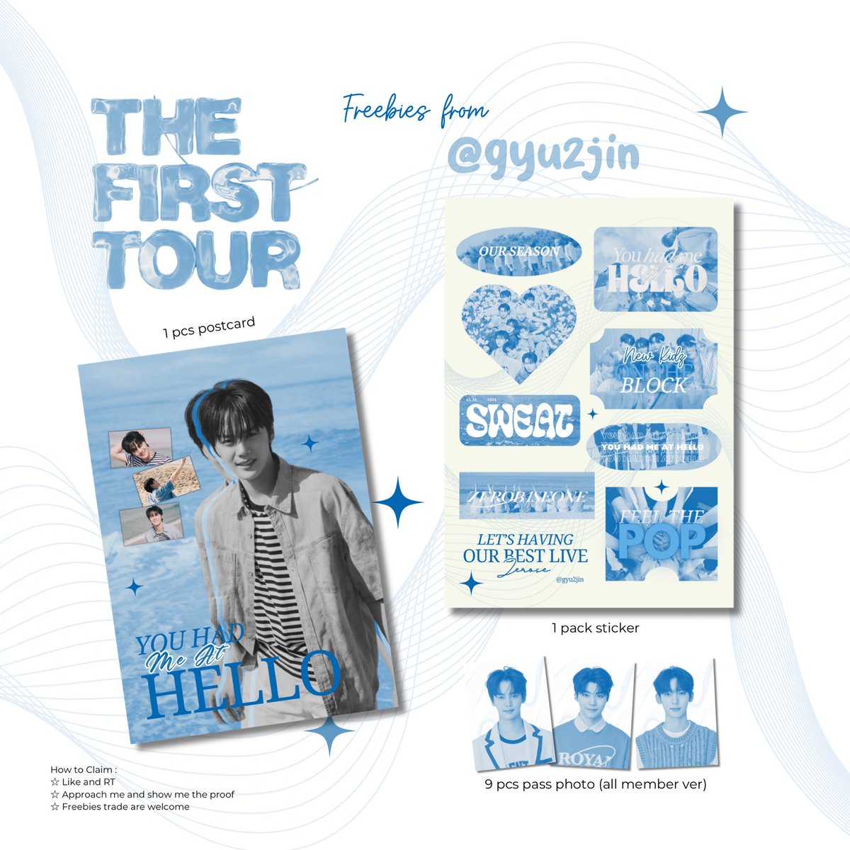freebies zerobaseone in jakarta
the first tour : timeless world💙

— by <a href="/gyu2jin/">cha</a> 

🗓️ 26 Okt 2024 
📍 Hall 5-6, ICE BSD 
⏰ to be announced (limited stock)

~ rt and like are appreciated, thank you and see you there 🙌🏻