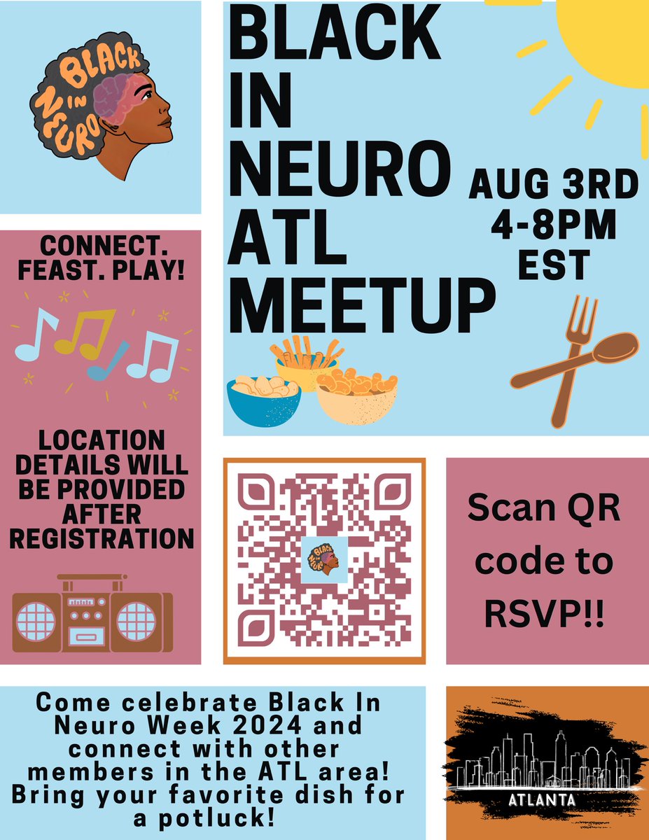 3️⃣ If you’re in the capital city of the Peach State 🍑Atlanta, then you won’t want to miss the merging of all the beautiful Blackness of the BIN community in your areas! Register now to attend this local meet-up!!!

docs.google.com/forms/d/e/1FAI…