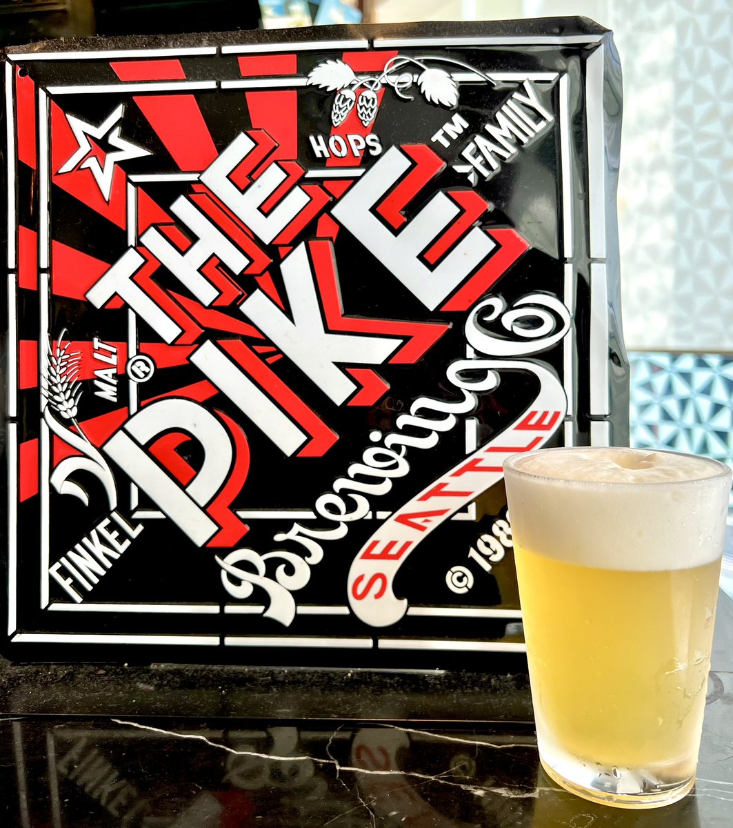 CHIKA_AKUTAGAWA's tweet image. #PIKE IPA
India Pale Ale
@THE PIKE BREWING🇺🇸

90年代初頭からシアトルで大人気
元祖American IPA

画一的ビールが多いアメリカで
満足のいくビールのために
自社醸造開始

アメリカンクラフトの先駆者

力強いモルトに
パランスよいアロマハーブが
合わせられた仕上がり…とな

面白い美味しさ〜✨