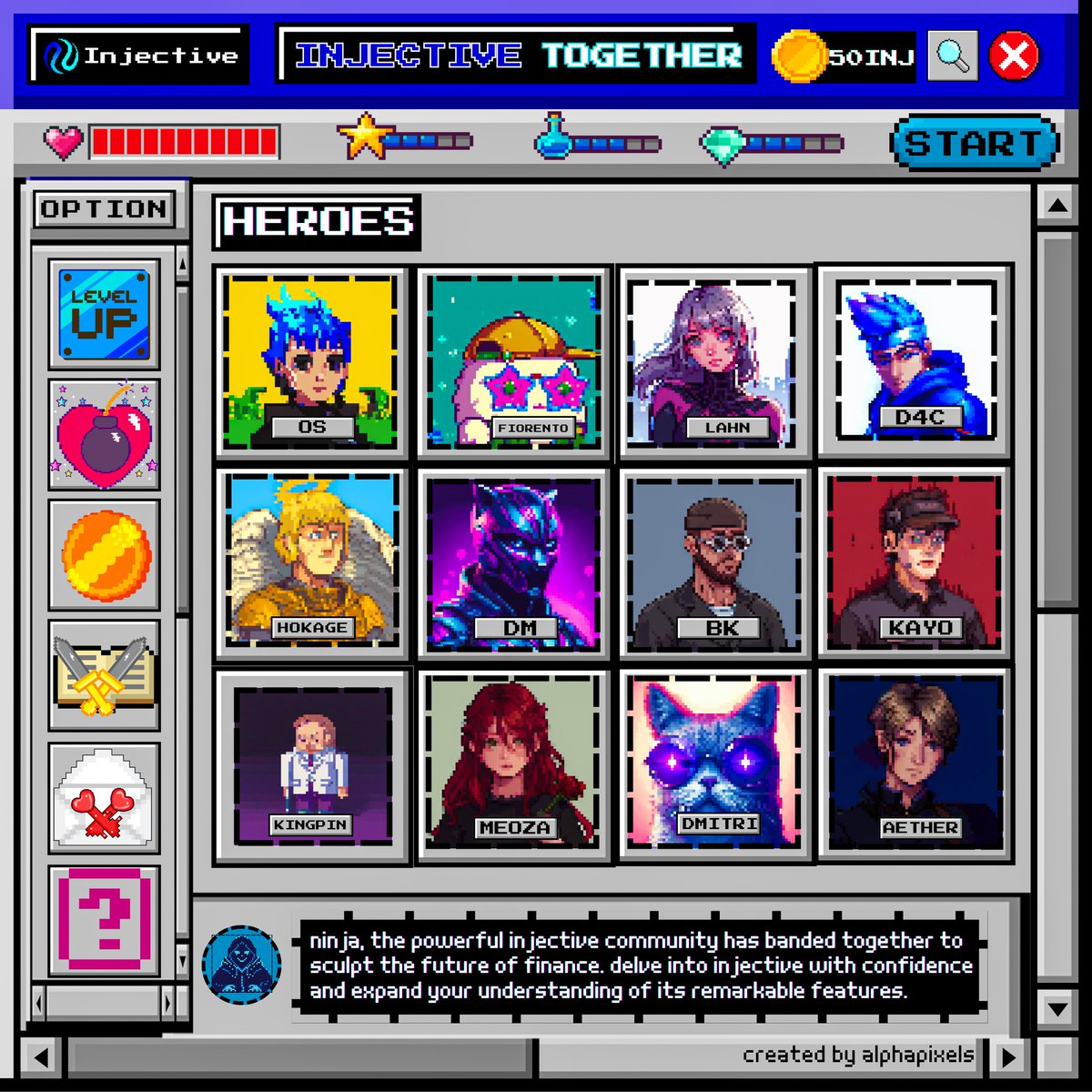 alphapixels01's tweet photo. GM nINJa!💙

Join the @injective Together movement and be part of something bigger. Let's shape the future of DeFi together! 🤝

@MDCryptoWorld  @0s_dot @FiorentoL @Lahnshen @kingpin_elnar @CryptoB_K @Aether_Inj @zabolotniyD @xHBKAYO @Meowzakie 
#InjectiveTogether #Community https://t.co/eeY5zWHouv
