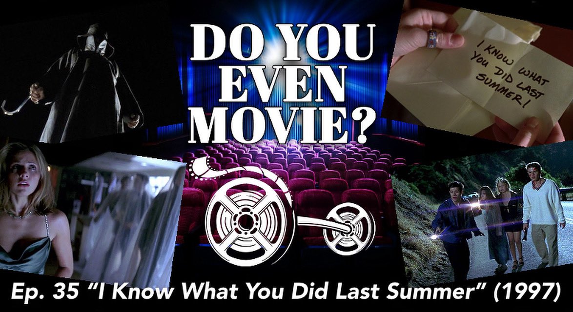 Our #BrandNew episode on “I Know What You Did Last Summer” from 1997 is available now wherever you get your #podcasts today! 
#doyouevenmovie #IKnowWhatYouDidLastSummer #moviepodcast