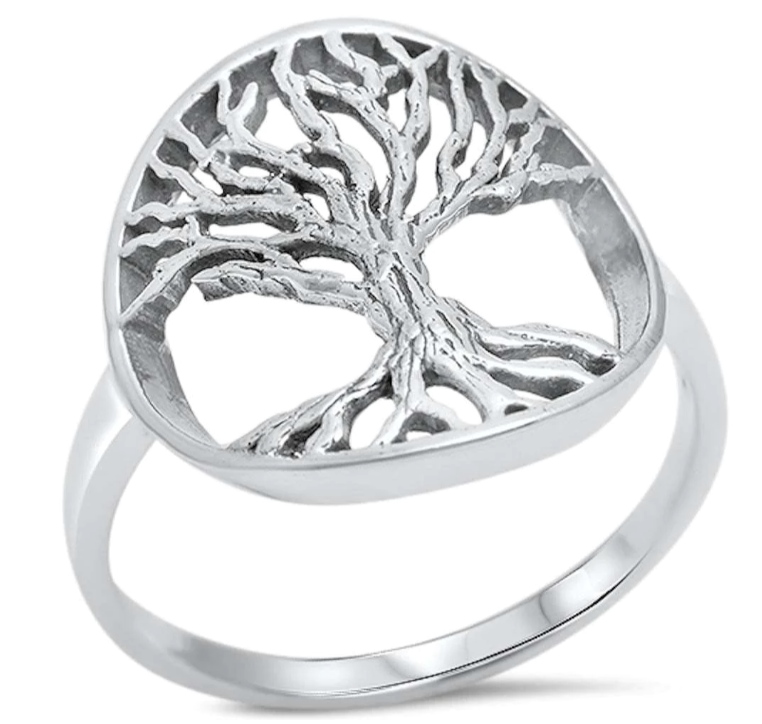 sheisslit1's tweet image. Embrace the beauty of nature with our Sterling Silver Tree of Life Ring. Symbolizing growth, strength, and connection, this elegant piece is a timeless addition to your jewelry collection. 🌳✨ 

#TreeOfLife #SterlingSilver #LITJewelryCollection
