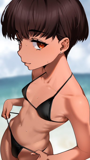 #今月描いた絵を晒す
夏を描いた 