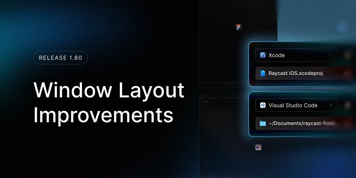 Raycast tweet media