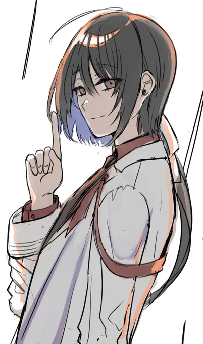 昔描いた読み切りの子 