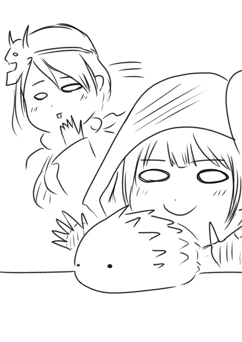 芹沢さん(の中の人)の机の上にはハリネズミまんが常にあったらしい。 