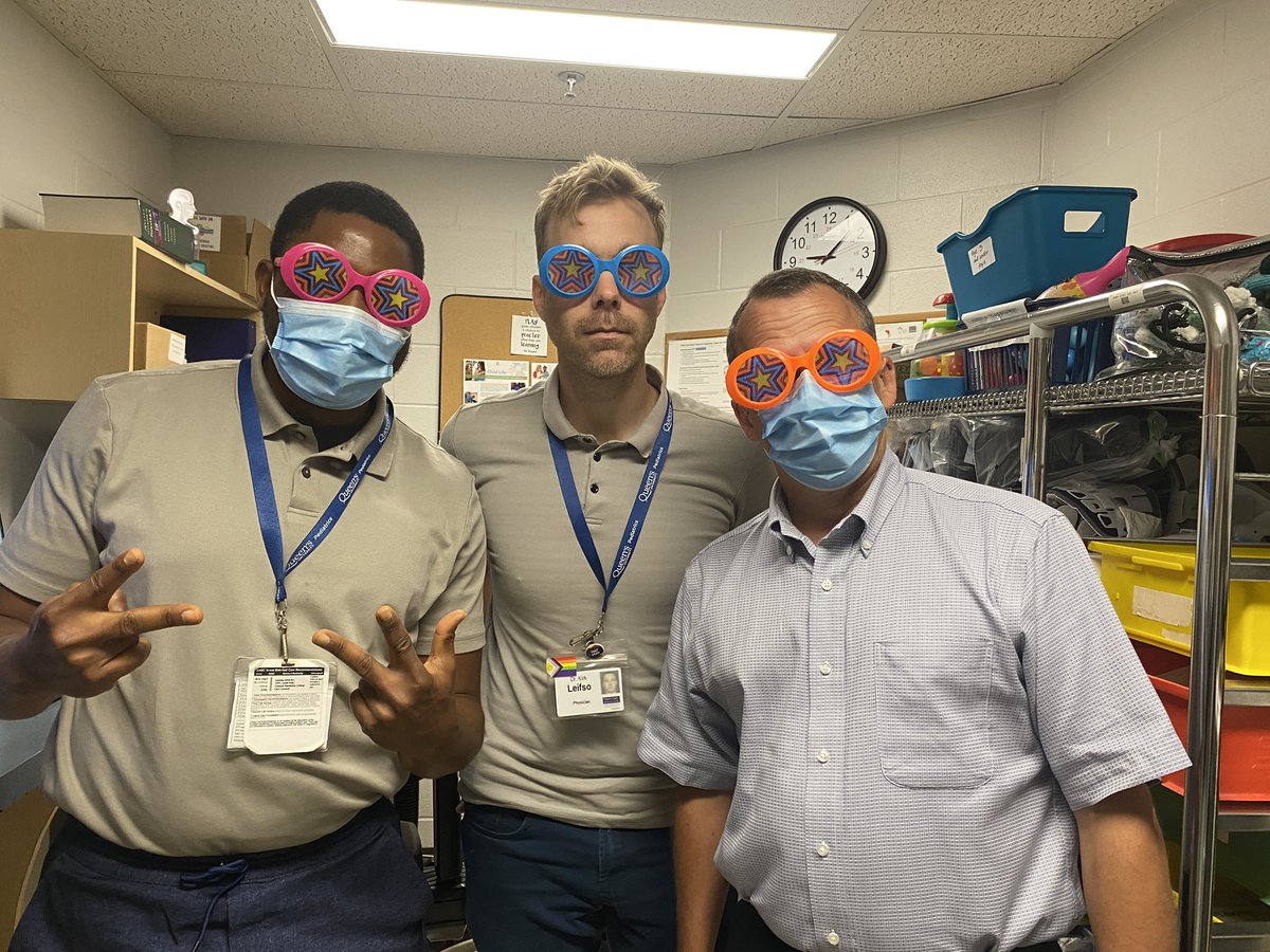 It’s very serious work in clinic today at the Old Hospital.