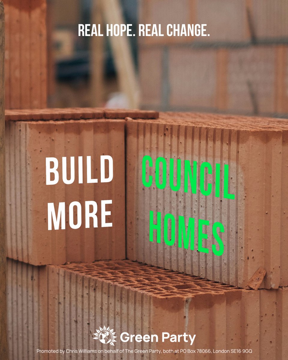 🚨 Labour’s plan to hand more power and profits to private developers is flawed.

🏘️ The Government needs to step up and fund the real answers to the housing crisis, including large-scale investment in truly affordable, sustainable council housing.