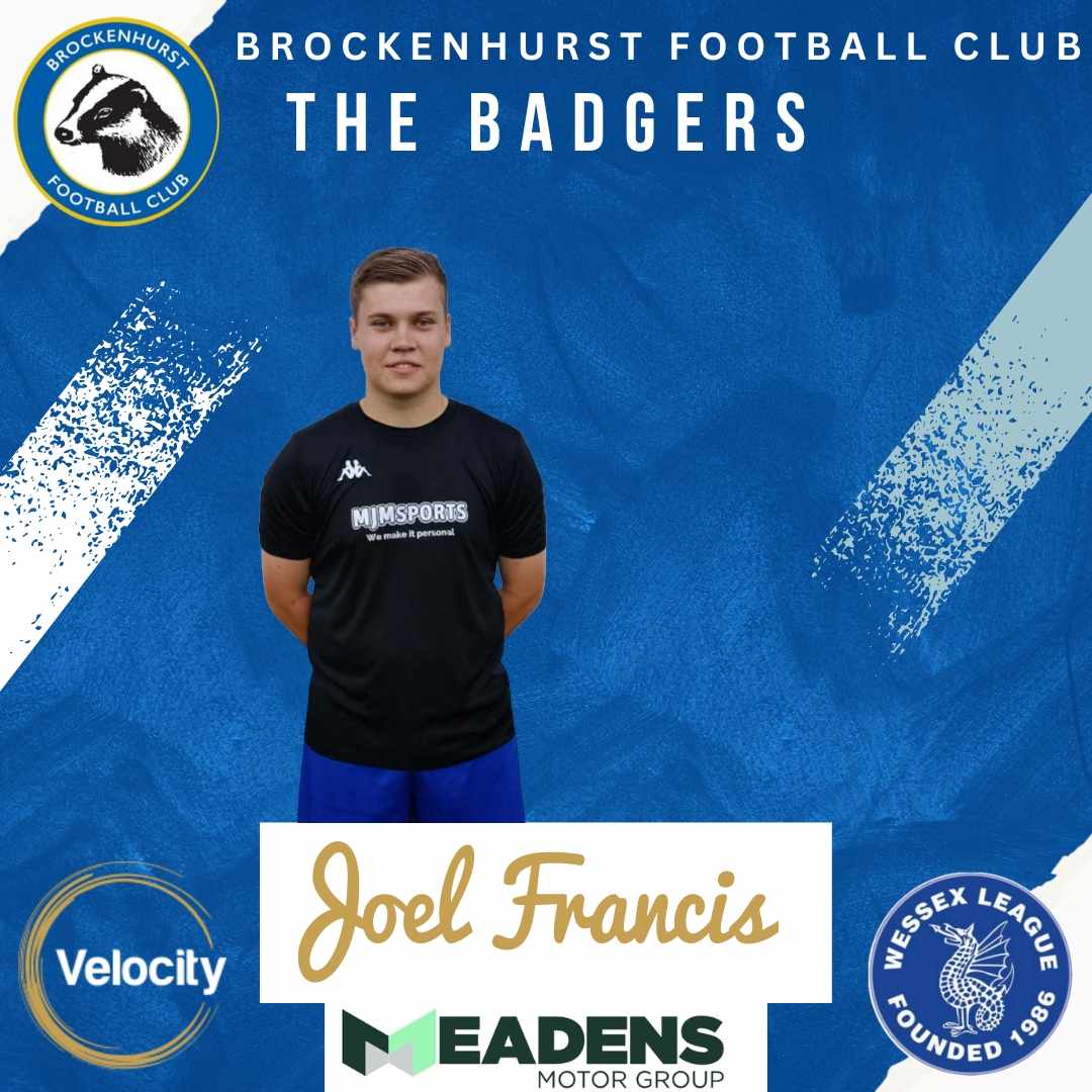 🚨 NEW 1ST TEAM SIGNING 🚨 

We are happy to announce the New Signing of <a href="/JoelFrancis00/">Joel Francis</a>

Central Defender Joel joins us from <a href="/bandlfc/">Blackfield & Langley FC</a> &amp; has previously played for <a href="/fawleyafc/">Fawley AFC 🏭</a> &amp; <a href="/EastleighFCAcad/">Eastleigh FC Academy</a>

Welcome to the Badgers Joel 🦡