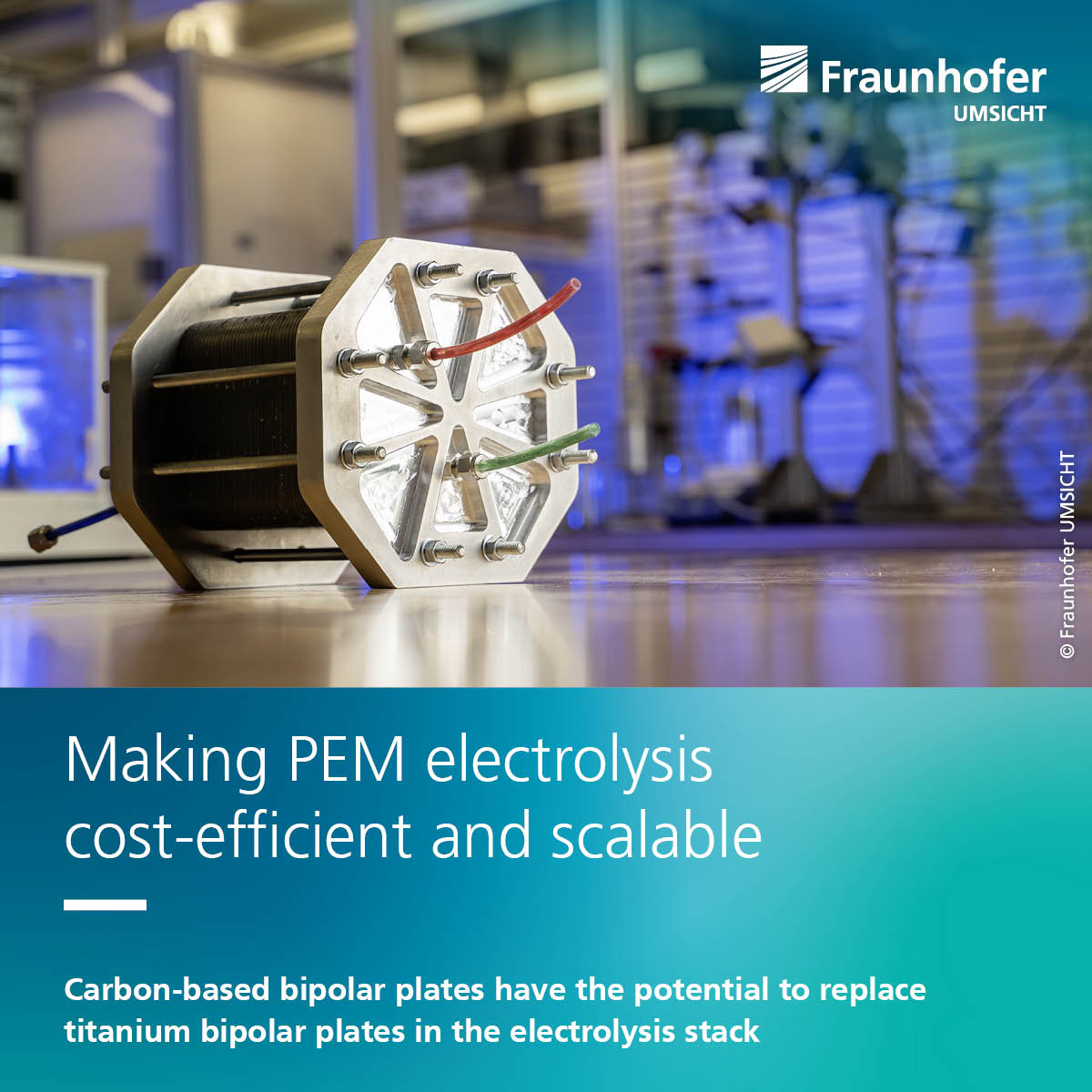 Fraunhofer UMSICHT (@umsicht) on Twitter photo Making PEM #electrolysis cost-efficient and scalable: Researchers at Fraunhofer UMSICHT and <a href="/ruhrunibochum/">Ruhr-Universität Bochum</a> have discovered that carbon-based #bipolarplates can be a more cost-efficient and scalable alternative to titanium bipolar plates. #greenhydrogen
➡️ s.fhg.de/Hp9Z Making PEM #electrolysis cost-efficient and scalable: Researchers at Fraunhofer UMSICHT and <a href="/ruhrunibochum/">Ruhr-Universität Bochum</a> have discovered that carbon-based #bipolarplates can be a more cost-efficient and scalable alternative to titanium bipolar plates. #greenhydrogen
➡️ s.fhg.de/Hp9Z