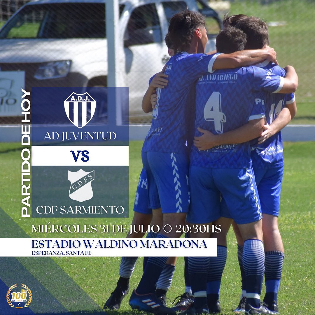 ¡HOY JUEGA #SARMIENTO!

Vamos con todo 💪🏼

#modocentenario #somossarmiento