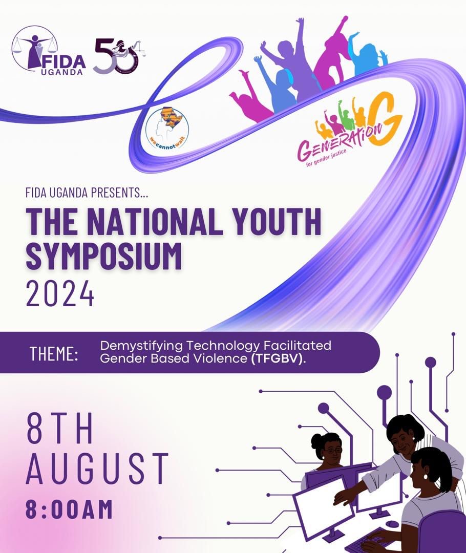 FIDA Uganda (@fida_uganda) on Twitter photo #NationalYouthSymposium2024 ✊🧒🏿👧🏿👩🏿
The #NationalYouthSymposium 2024 is right around the corner!
Stay tuned for all the updates as we delve into this year's theme: “Demystifying Technology Facilitated Gender Based Violence” 💻📱📳
<a href="/wecannotwait/">‘We Cannot Wait’ Movement</a>
<a href="/cehurduganda/">CEHURD Uganda</a>
<a href="/reachahand/">Reach A Hand Uganda</a> #NationalYouthSymposium2024 ✊🧒🏿👧🏿👩🏿
The #NationalYouthSymposium 2024 is right around the corner!
Stay tuned for all the updates as we delve into this year's theme: “Demystifying Technology Facilitated Gender Based Violence” 💻📱📳
<a href="/wecannotwait/">‘We Cannot Wait’ Movement</a>
<a href="/cehurduganda/">CEHURD Uganda</a>
<a href="/reachahand/">Reach A Hand Uganda</a>