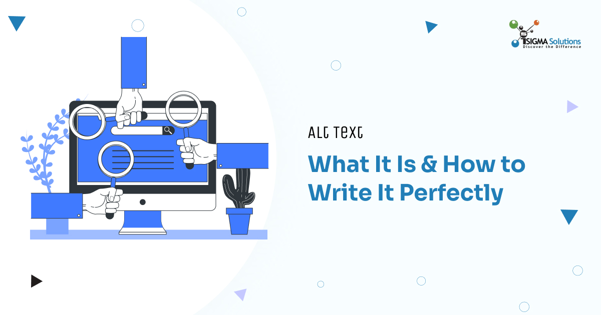 iSigmaSolution's tweet image. 🖼️ Master alt text for accessible images to enhance SEO and accessibility. Learn effective strategies for descriptive. #AltText #SEO #ImageDescriptions