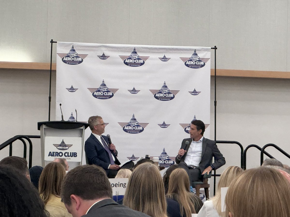 BrianKal's tweet image. Excited to hear from @RepGarretGraves this morning, talking aviation and @FAANews Reauthorization @AeroClubDC.