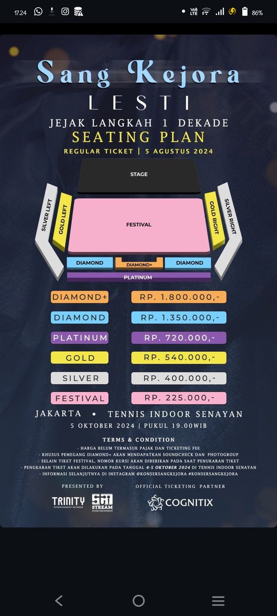 leslarloverslli's tweet photo. Siap war tiket lagi di tanggal 5 Agustus?? 🔥

Info lebih lanjut bisa cek di instagram @/konsersangkejora ya 🤍
#KonserSangKejora
#Lesti https://t.co/10IYeFG1ZM