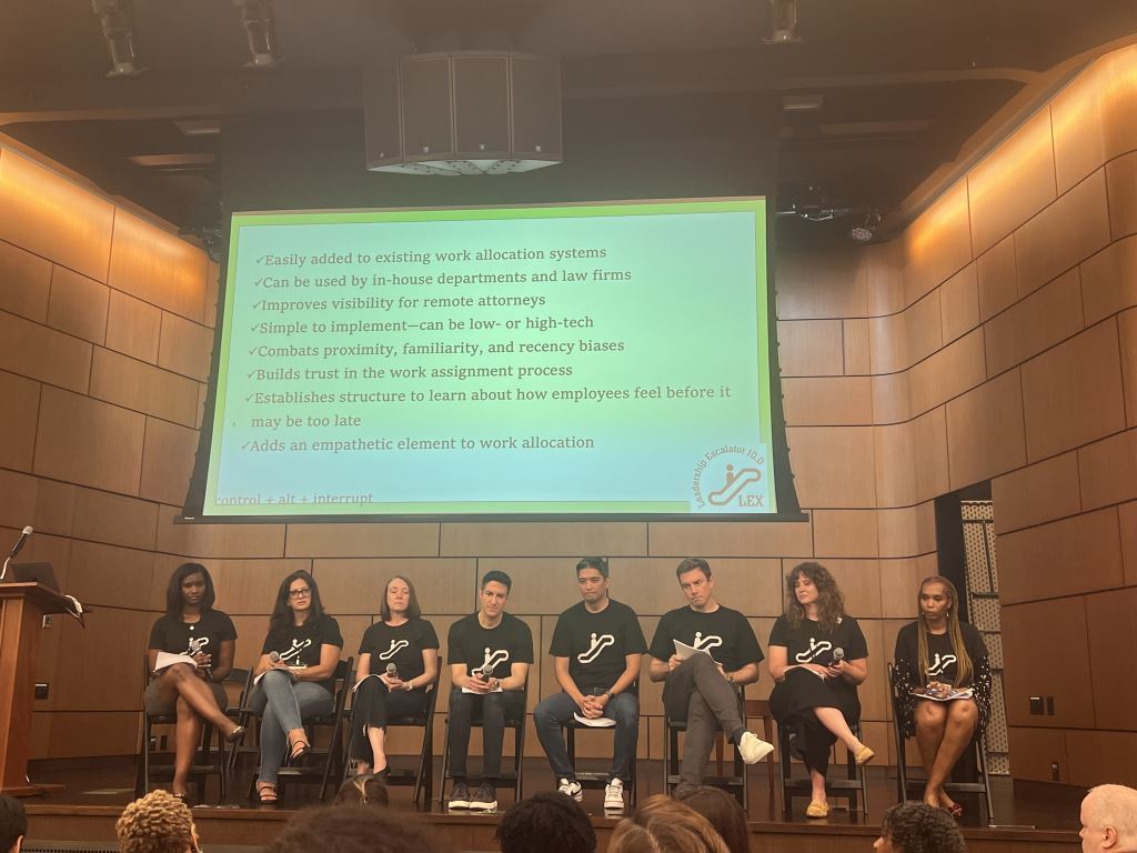 Josh Stern and Monya Bunch were honored to participate in <a href="/DiversityLabCo/">Diversity Lab</a>'s “Moments to Movements” Hackathon. The event culminated in a Shark Tank-style competition, where 10 teams of legal leaders pitched their solutions for the creation of a more inclusive legal profession.