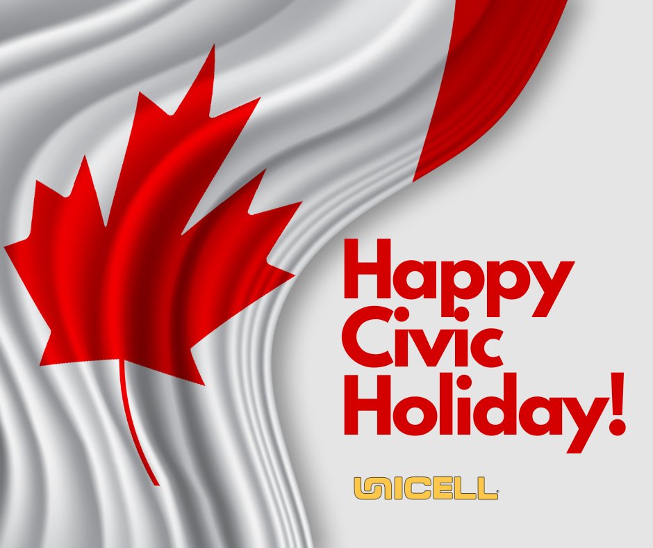 UnicellLimited's tweet photo. Wishing you and your families a happy holiday weekend!

As a reminder our Toronto office will be closed today. We will resume regular business hours tomorrow.
.
.
.
#unicell #unicellltd #worktrucks #worktruck #manufacturing #Civicholiday #civicholiday2024 https://t.co/5Nh0kJTV7s