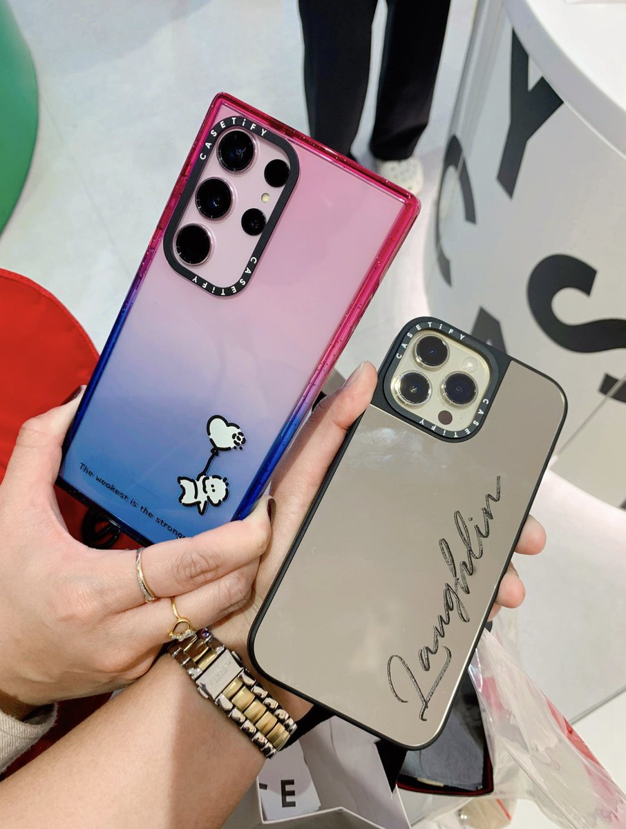 Jenilaughlin's tweet photo. Finally! #CasetifyStudio 🫶🏻 https://t.co/ANyGnfx5sA