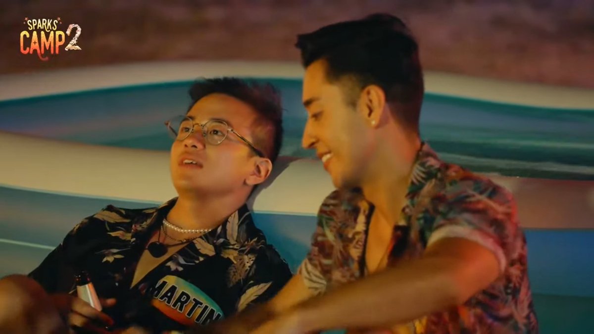 dailyjayvz's tweet photo. Ako ang kinilig para kay Martin. Sa lahat ng kissing scene, eto ata yong tumagos, parang dama ko.
#SparksCampS2 #SparksCamp https://t.co/aqvKGlwIaj