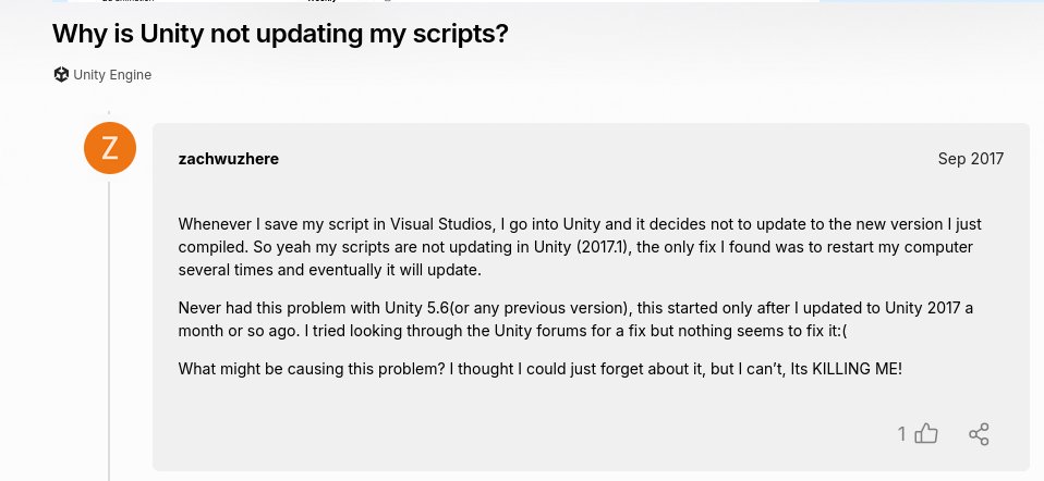What a nightmare is the Unity Editor 😡

The main feature of an editor is to allow source code "edition"

2024 and the error continues

Time to use : <a href="/godotengine/">Godot Engine</a> 💪