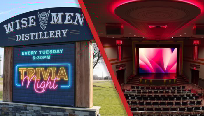 EM_Displays's tweet image. A critical decision must be made when organizations and businesses have to choose between #VideoWallPanels and #LEDsignage. Both technologies offer unique advantages and serve different purposes. Learn more here!