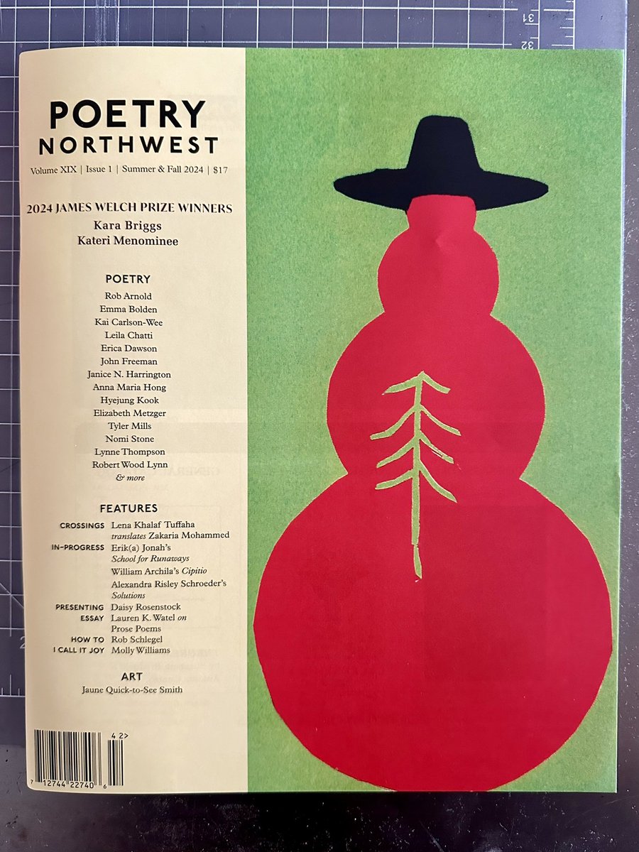 new poem in the latest issue of <a href="/poetrynw/">Poetry Northwest</a> 

i haven’t published much these past few years but i am very grateful to keetje kuipers for selecting this special piece that has shifted in meaning in my own life since writing it in jan 2023