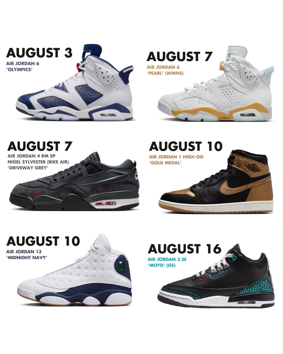 august 7 jordan release