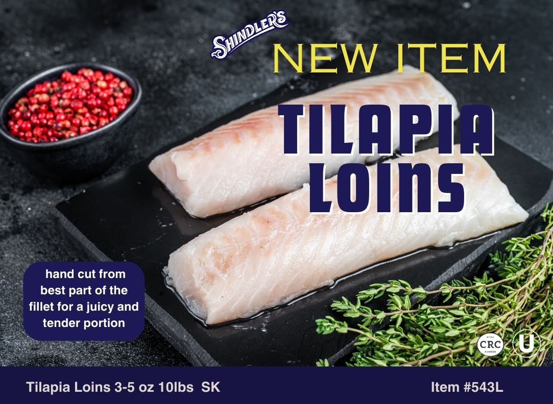 SBertramFoods's tweet photo. Amazing prices on our new fish product!
Our new four-ounce tilapia loins are cut from the plumpest part of the fillet giving you a juicy, flaky, and tender portion of fish.

https://t.co/kUd6Qj0ISp

#FoodService #FoodDistribution #Warehousing https://t.co/QpDQtdiAEN