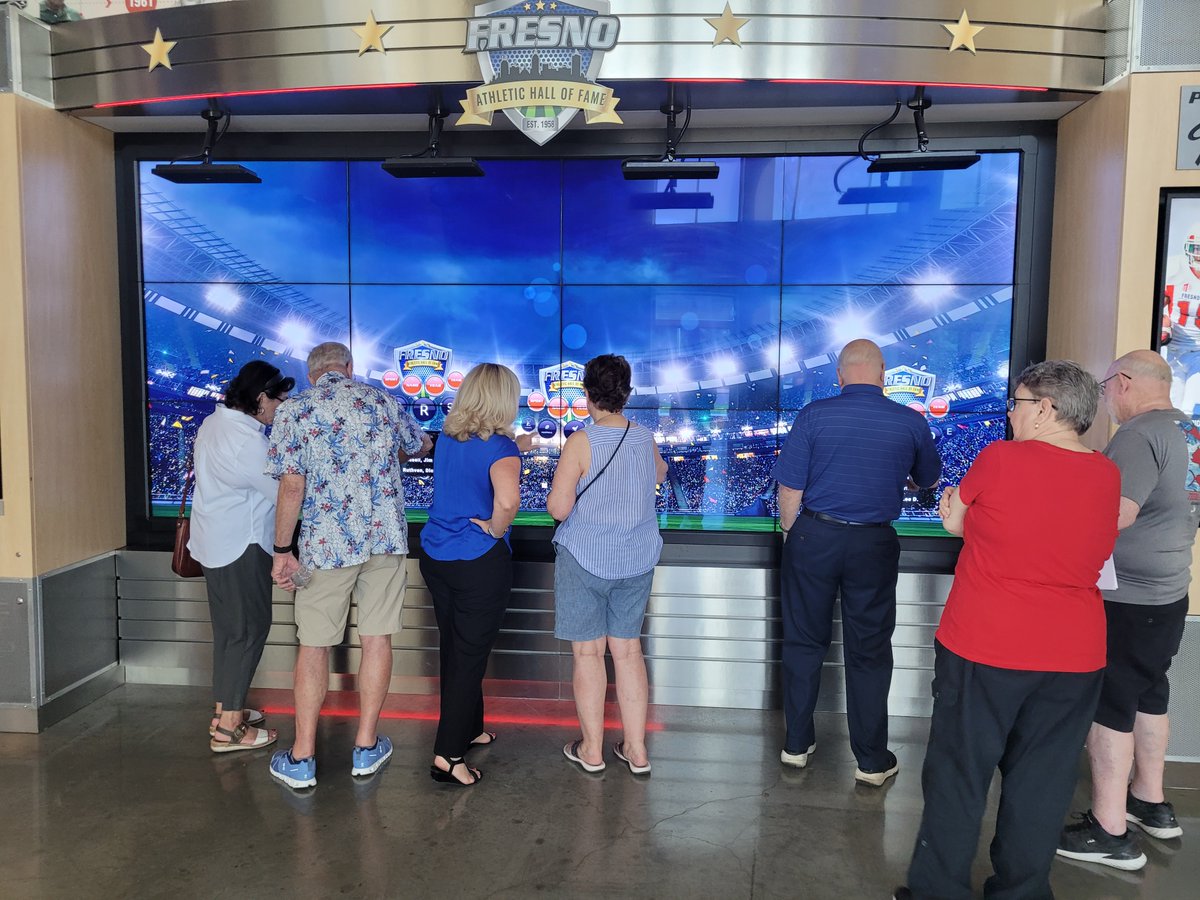 Enjoyed hosting the CSU Fresno Osher LLI at the Fresno Athletic Hall of Fame Tuesday!