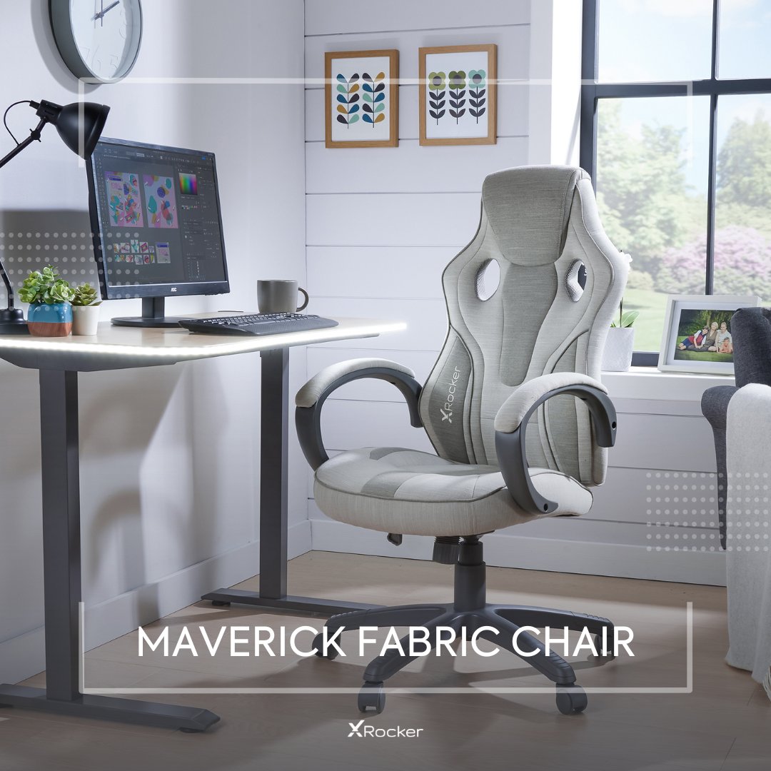 XRockerGaming's tweet photo. Our Maverick Fabric chair is the comfiest addition to your home office or gaming room!
Which colour are you choosing?🤩
#officechair #homeoffice #gamingchair #xrocker https://t.co/cQgzOQaNJ1