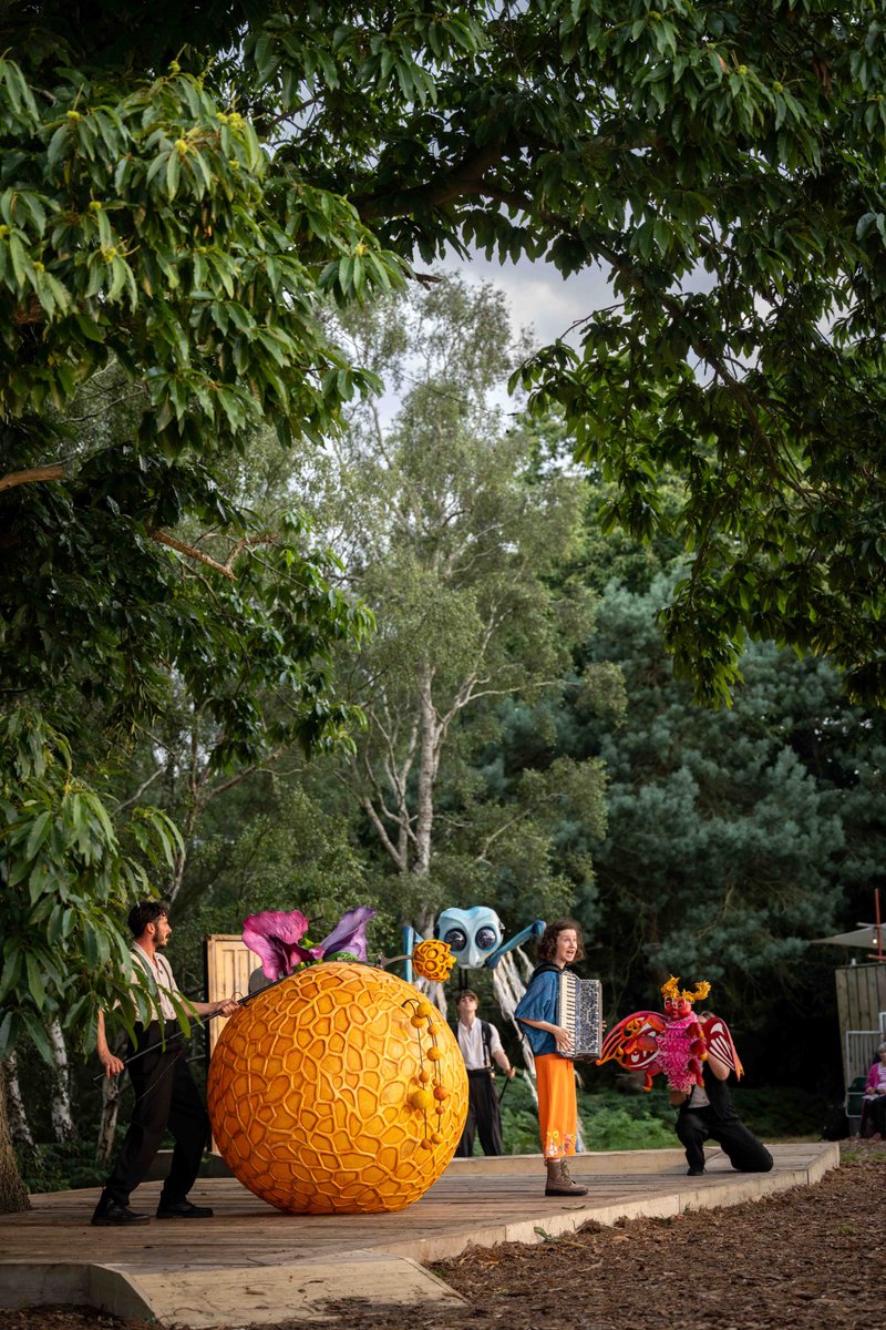 Look at our beautiful fairy puppets in all their magical madness in A Midsummer Night's Dream! Come and see them at @NT_SuttonHoo until 24 August redrosechain.com/a-midsummer-ni…

Puppets by @nbarnespuppets 
Puppet direction by <a href="/laura_cubitt/">Laura cubitt</a> 
Photo by @bernietotten