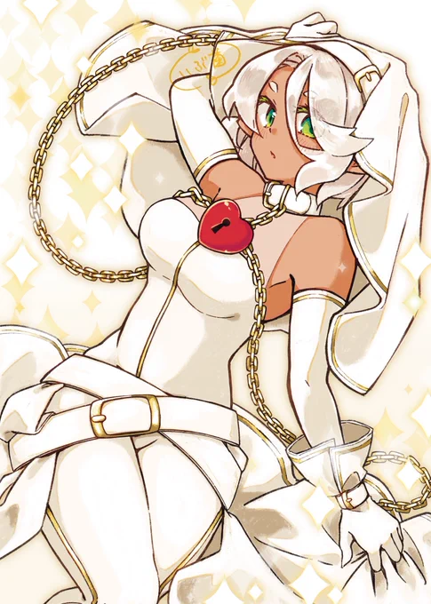 ジューンブライドなブランちゃんです!#創作#ウィルコットの交遊奇譚 