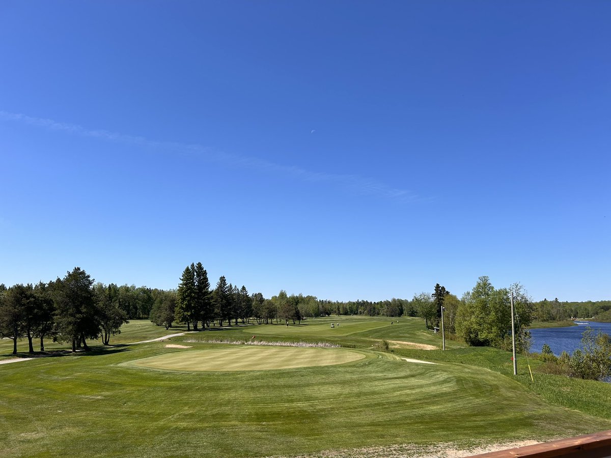 Very happy to be hosting the NOGSA field day today. Thank you to all the unsung heroes of the golf course industry. Shout out to the Northern Ontario Supers for providing quality golf courses while dealing with sometimes harsh winter climates in a condensed season. 🏌️‍♂️ 🏌️‍♀️ 🕳️ ⛳️