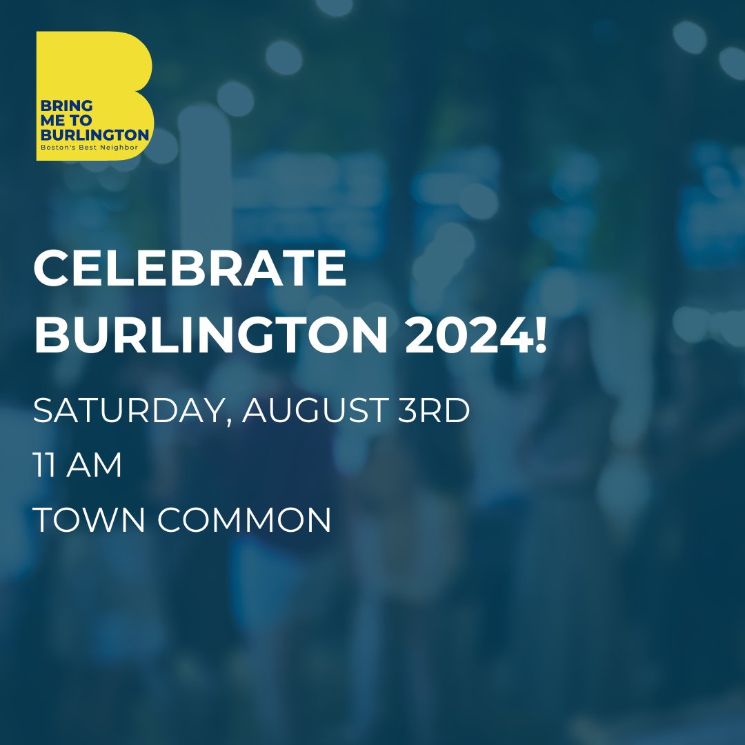Burlington_EDO's tweet image. Food trucks, music, water slides, train rides, a raffle and more! Head to the Town Common this Saturday, August 3rd to enjoy the Annual Celebrate Burlington. End the evening with a concert at and fireworks.

#BringMetoBurlington #BurlingtonMA #celebrateburlington #summerparty