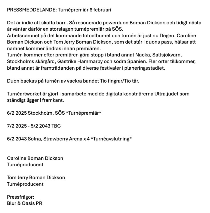 Tom Jerry Boman Dickson tweet media