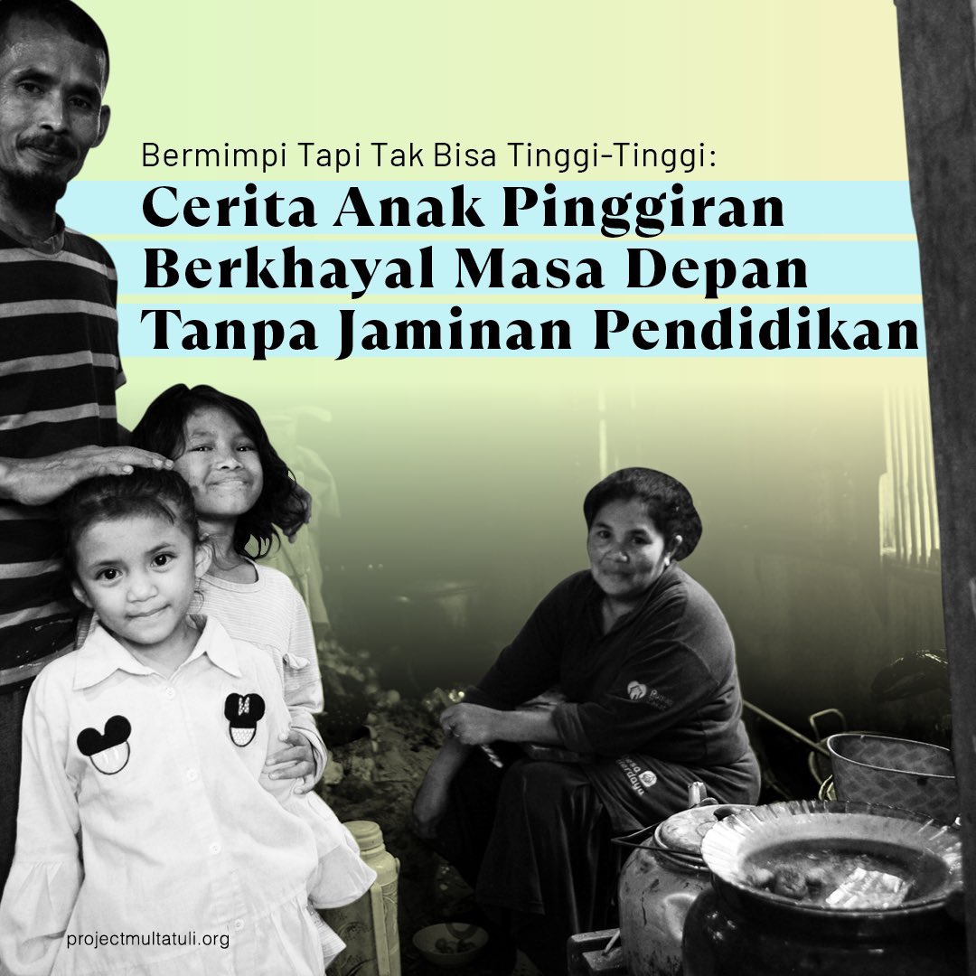 projectm_org's tweet photo. Hari ini, kami mau berbagi penggalan potret anak-anak di Indonesia. Mereka adalah bagian kecil dari puluhan ribu anak yang putus sekolah terlalu dini. 

Esai foto ini terbit setahun lalu dan bagian dari serial #DuniaPendidikan, sumbangsih ide dari Kawan M. https://t.co/Ba1VhU3htQ https://t.co/xuAVmgL7pS