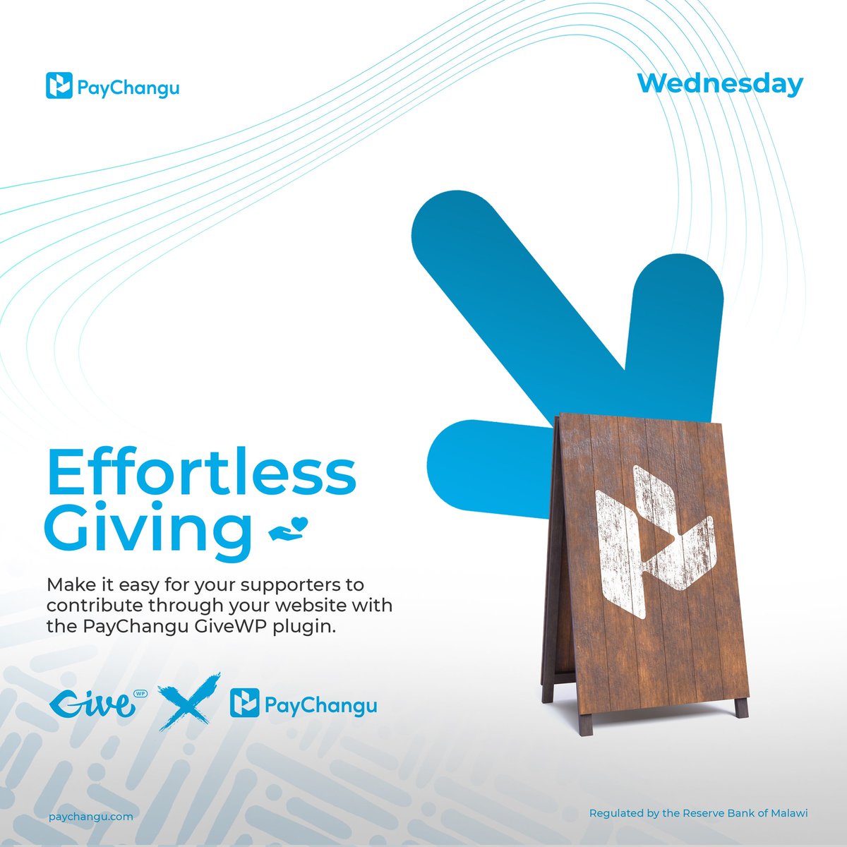 paychangu's tweet image. Paychangu has simplified the donation process for NGOs, allowing them to receive contributions directly on their websites. Say goodbye to the hassle of fundraising—integrate our GiveWP plugins and start collecting donations today!