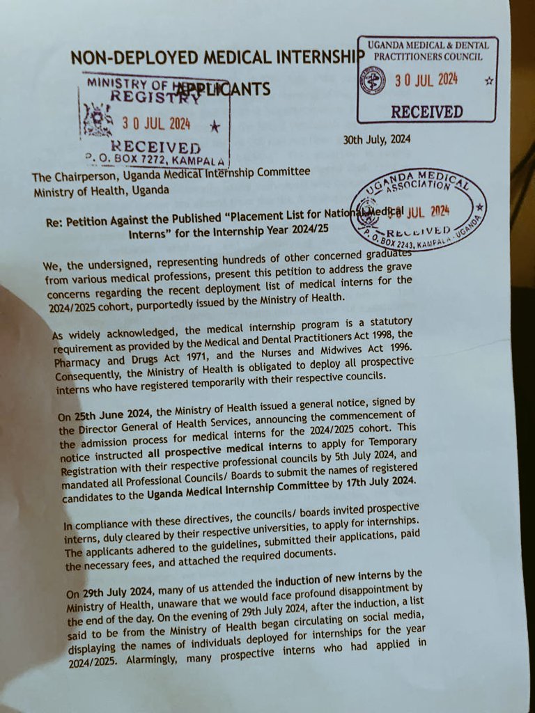 SsonkoArthur's tweet photo. UMDC.
 Registered 1335 doctors and dentists. Deployed 819 Doctors and 48 Dentists, a total of 867 members deployed; Undeployed 468
UNMC, 
Registered 880 nurses and midwives, Deployed 189 nurses and midwives; Undeployed 619 nurse and midwives 
#DeployAllMedicalInterns https://t.co/TNCC5TC9tf