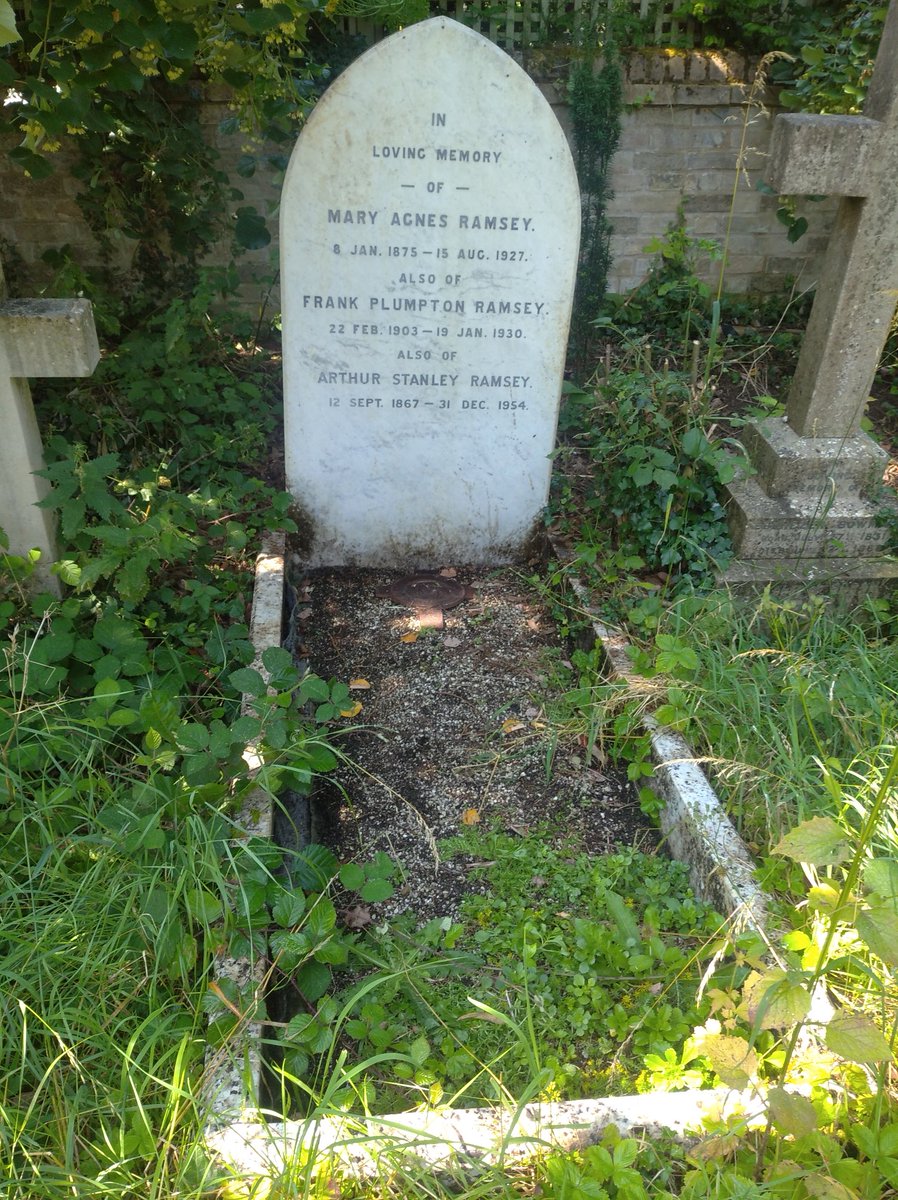 MisakCheryl's tweet photo. The shortness of F.P. Ramsey’s life really jumps out now. Thank you ⁦@BritWittSoc⁩ for doing the work. I am honored to join with the Ramsey family in paying for it. https://t.co/XHlaLGeOuT