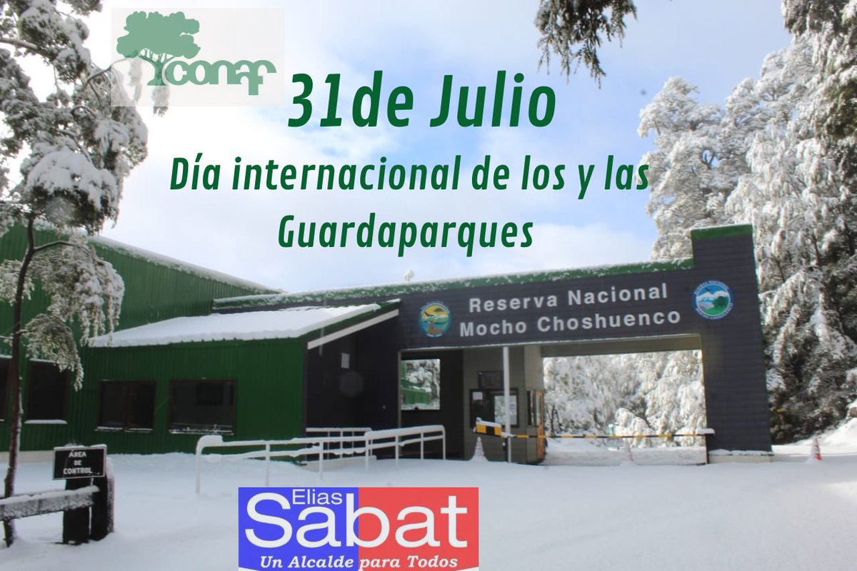 ELIASSABAT's tweet photo. •El día de hoy 31 de Julio se celebra el dia internacional de los y las Guardaparques.

•Destacamos la labor que realizan para mantener flora y fauna de nuestros parques, es por ello que les saludamos y enviamos un fuerte abrazo. 
#Guardaparques
#Panguipulli
#UnAlcaldeParaTodos https://t.co/kGYnPIAvrr