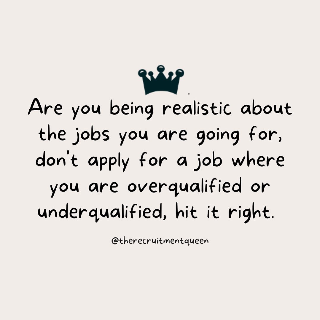 Are you being realistic? Contact us for more advice. #careeradvice #workadvice #careertips #careertiktok #careerchange #jobadvice #gethired #personalgrowth #careertok #workperformance #foryou