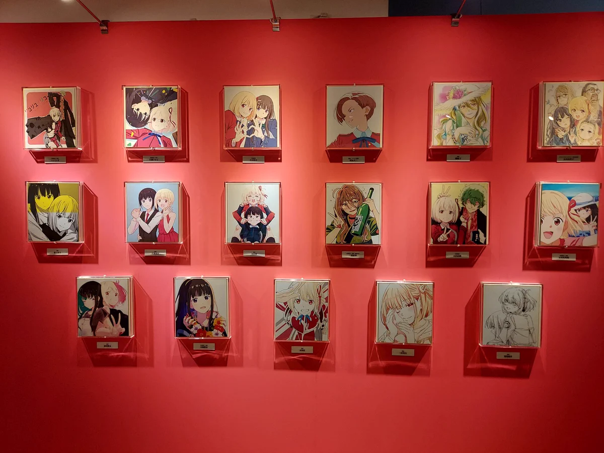 suzuketu auf X: „リコリス・リコイル展 ～seize the day～ in 松屋